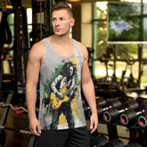 Minimalist Waves Men's Tank Top